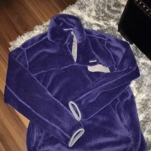 A fabulous Patagonia pullover Sherpa jacket